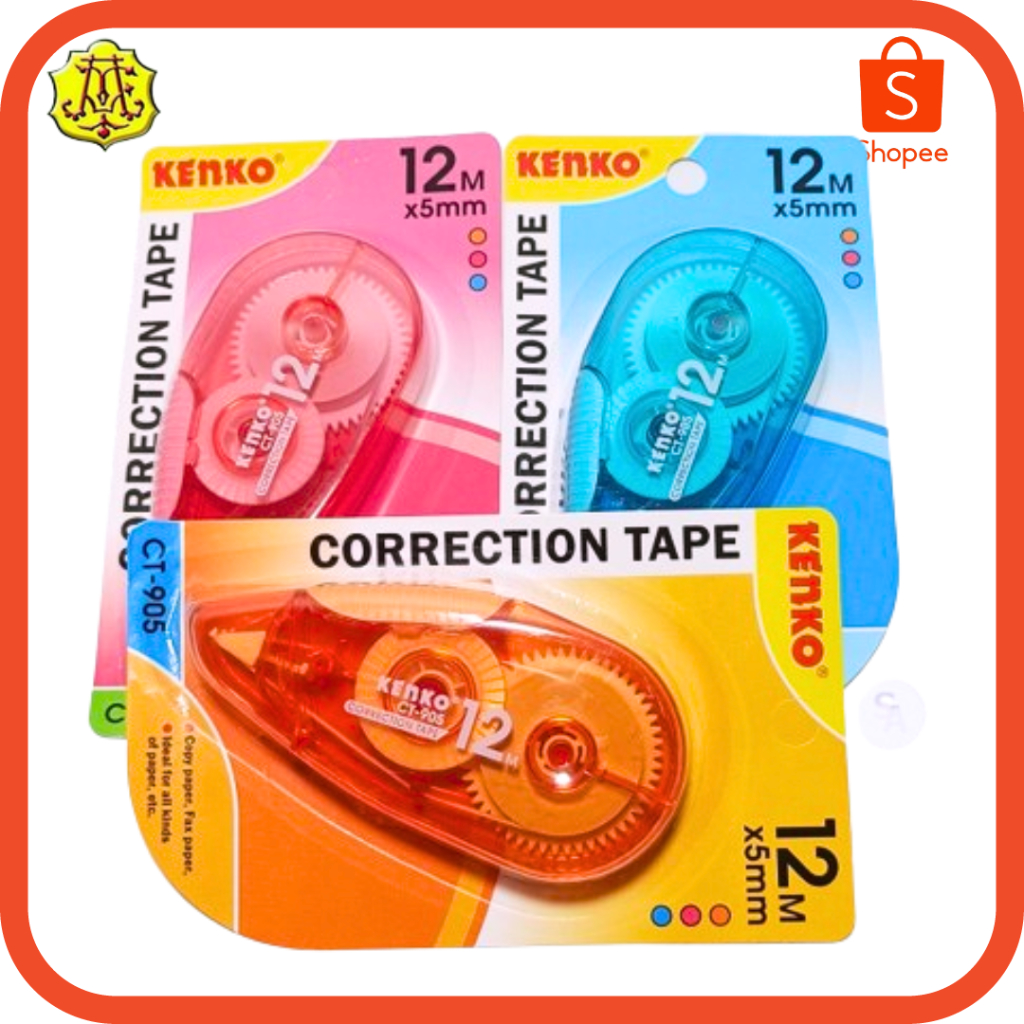 

TIP EX KERTAS / ROL TIP EX KENKO CT-905