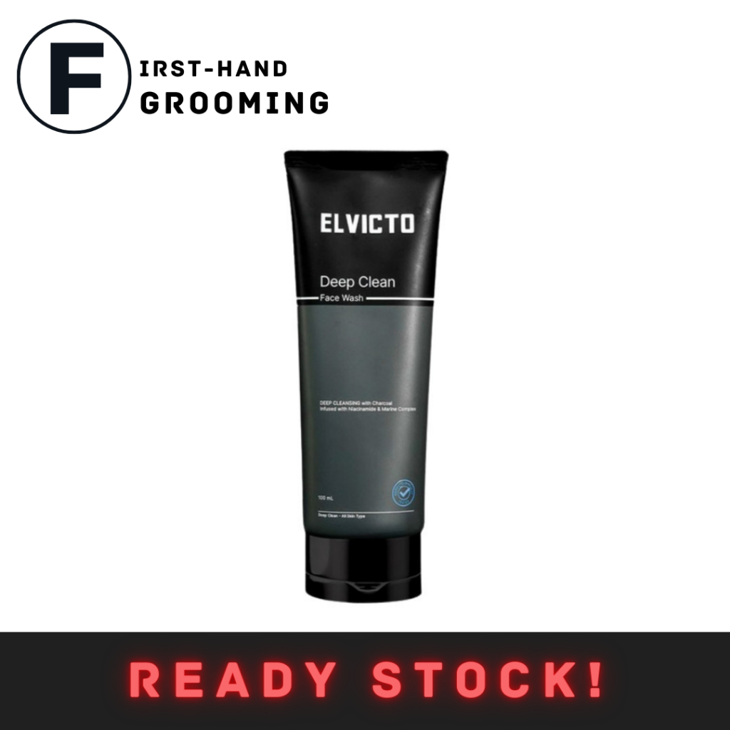 ELVICTO Deep Clean Face Wash / Sabun Pembersih Wajah