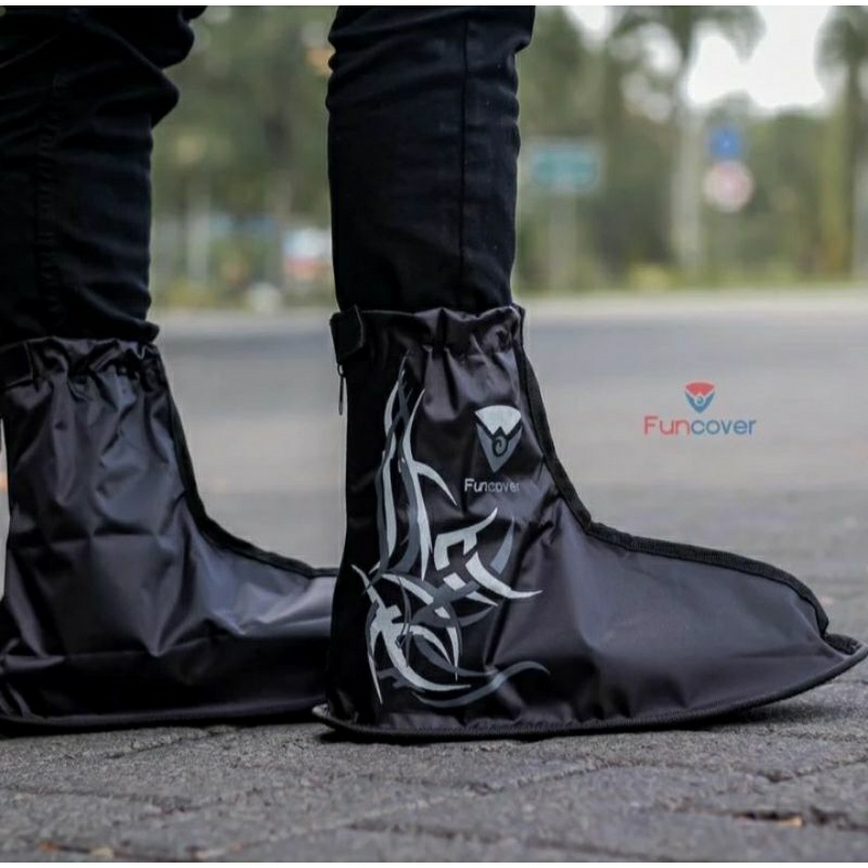 Rain Cover Jas Hujan Mantel Mantol Sarung Pelindung Sepatu Pria Wanita Saat Hujan Waterproof Cover S