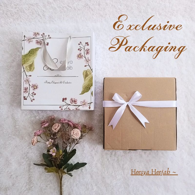 

Exclusive Packaging by Heesya Heejab | Kemasan Hijab Eksklusif | Hampers Hijab | Kado