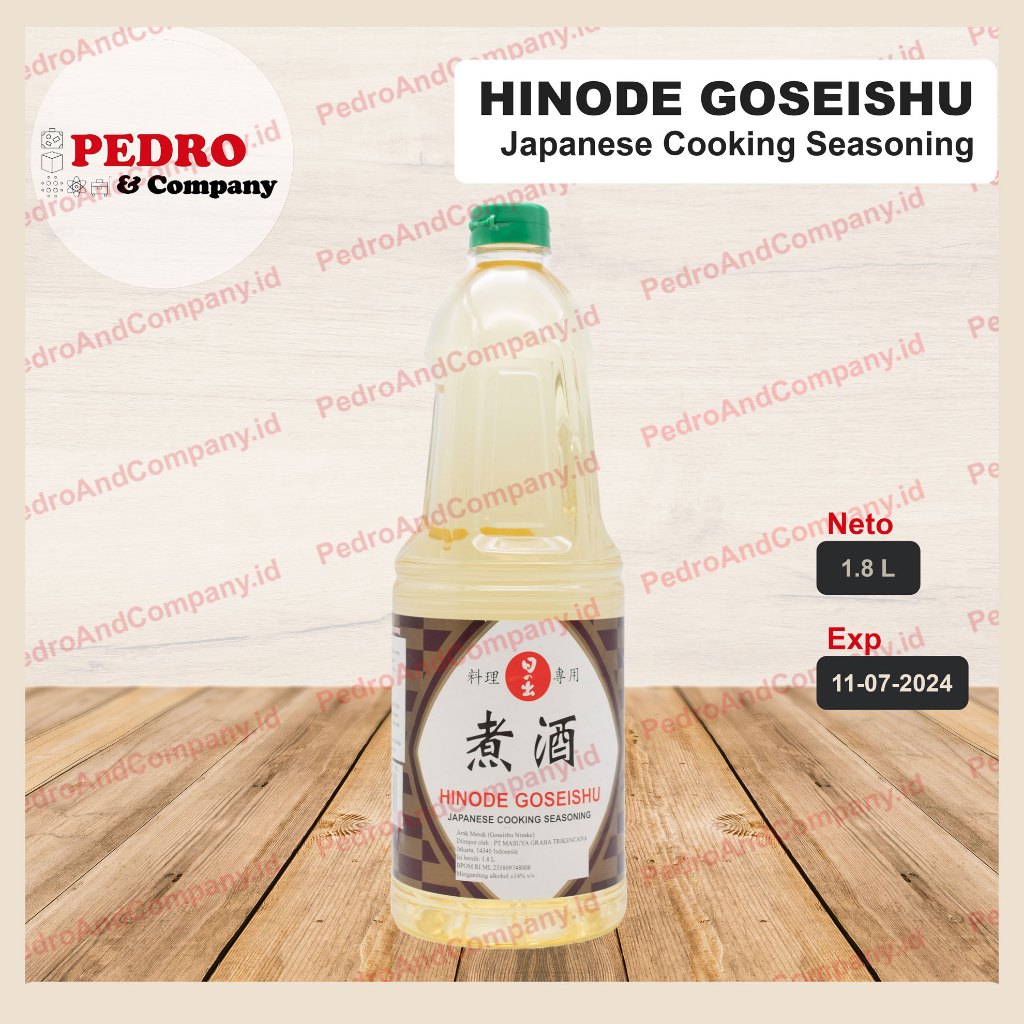 

Hinode goseishu japanese cooking seasoning 1.8 liter - arak masak