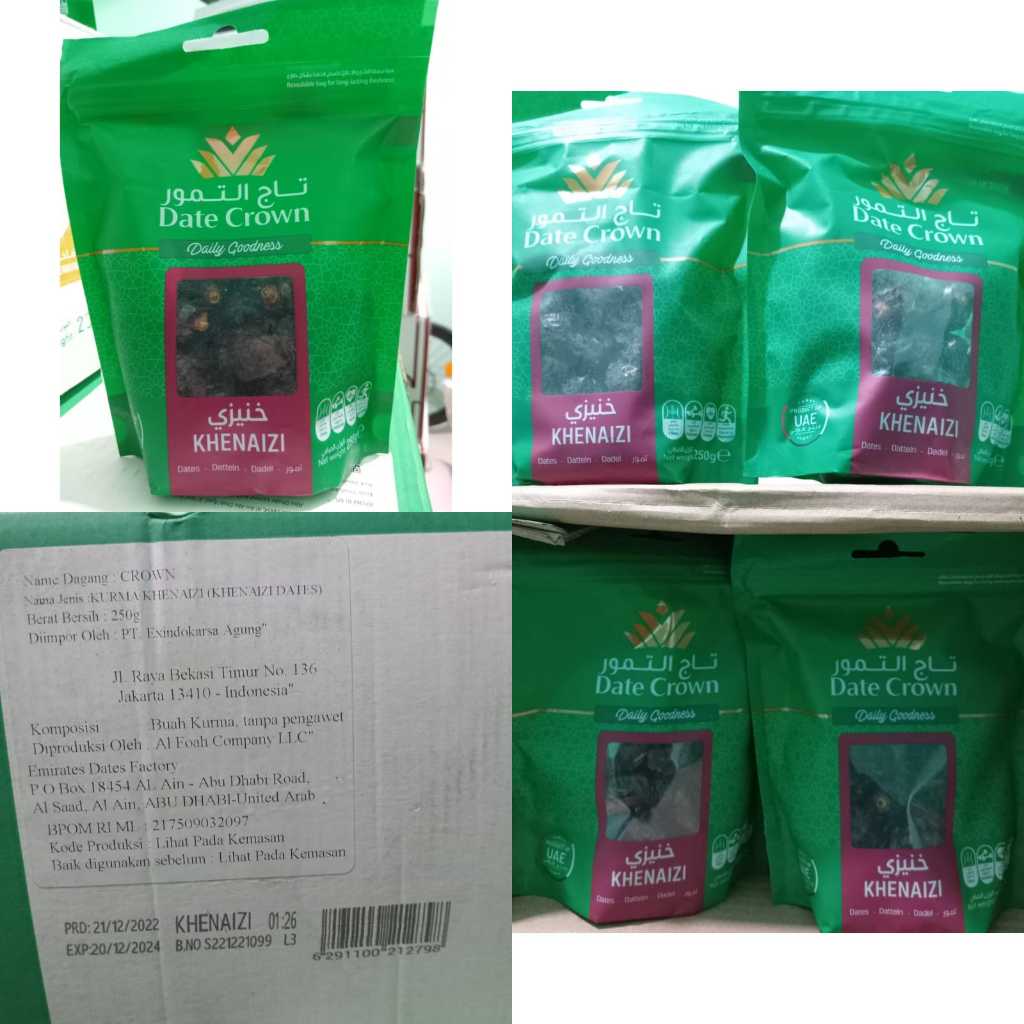 

Kurma Date Crown Khenaizi 20x250gr (kartonan)