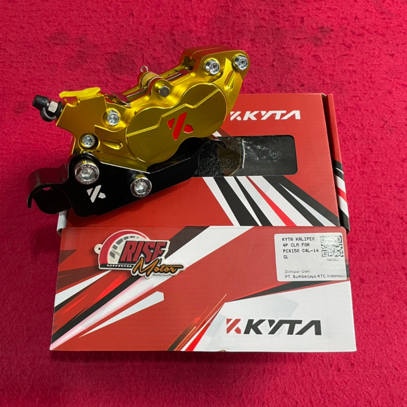 KALIPER KTC KYTA PCX 150 4 PISTON CLM GOLD
