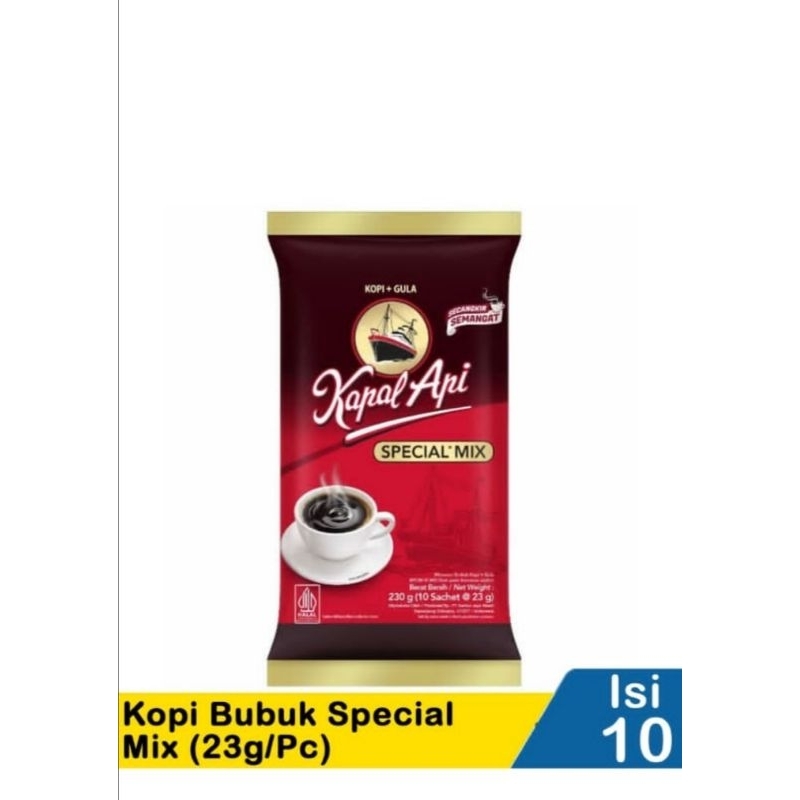 

kopi kapal api spesial mix isi 10pc