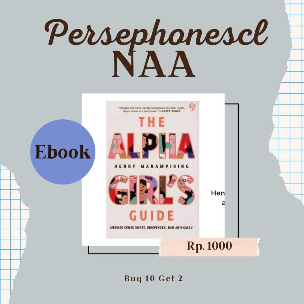 

Alpha Girls Ebook (BEST SELLER) Bahasa Indonesia