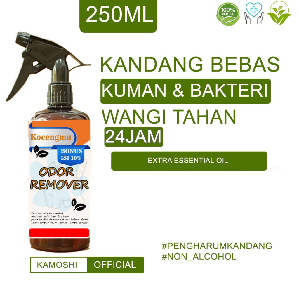 Penghilang Bau Kotoran Kotoran Parfum Pasir Kucing Penghilang Bau Kucing Pesing Odor Remover Kucing 