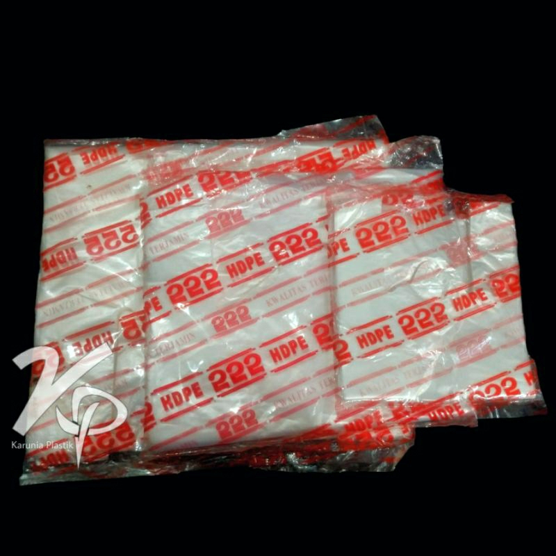 Kantong Kresek Putih Bening 15 24 28 (Kecil, Tanggung & Besar)