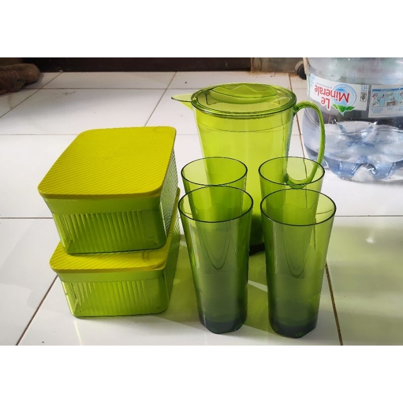 NEW PITCHER SET ORI TUPPERWARE