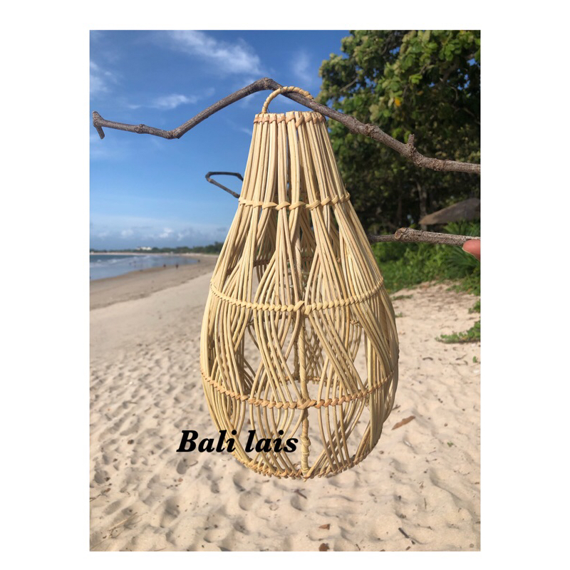 kap lampu rotan/kap lampu/kap lampu unik