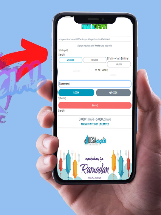 Login Page Special Ramadhan V4