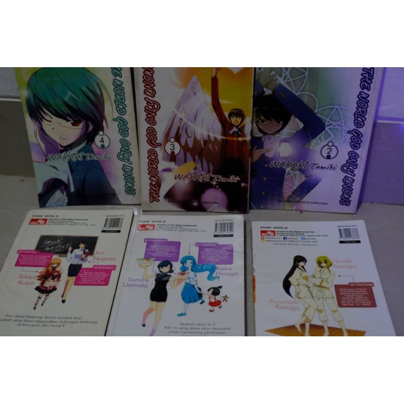 komik The World God Only Knows cabutan