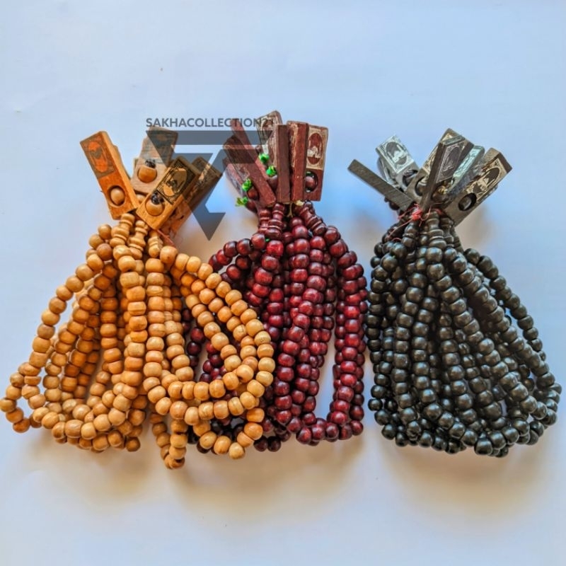 20 Pcs Tasbih Kayu 33 Souvenir Oleh-oleh Haji/Umroh/Pernikahan dll