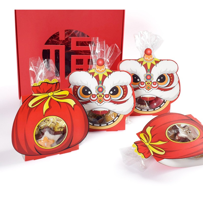 

8Pcs Candy Cookies Bag Imlek Chinese New Year - CNY
