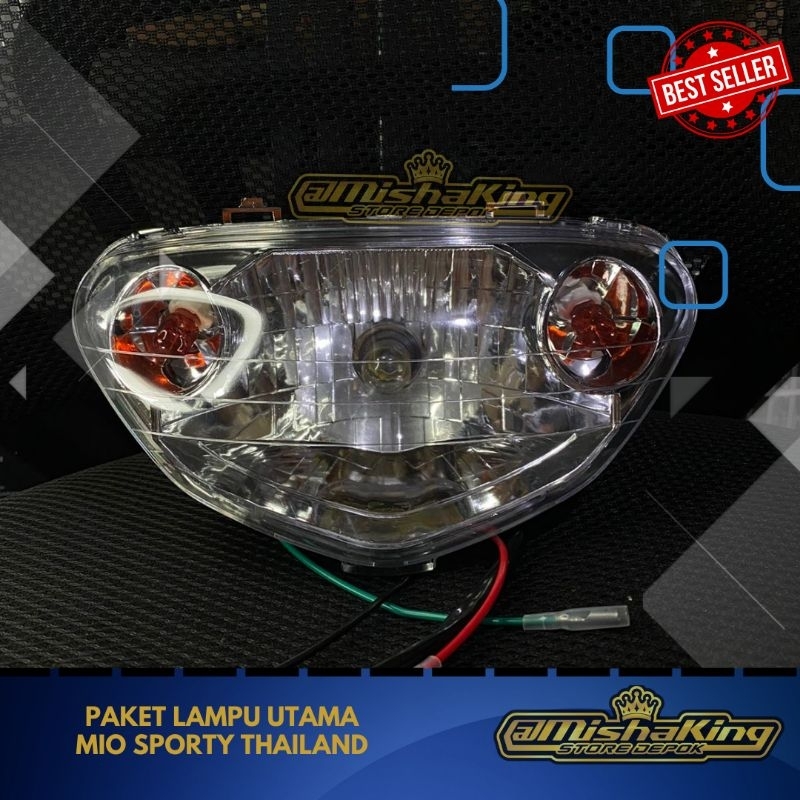 Lampu depan mio sporty mio karbu model thailand