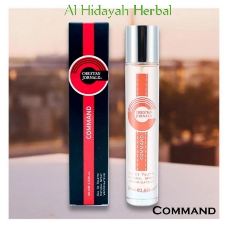 Christian Jornald Command 60ml Eau De Toilette (EDT) Parfum For Men