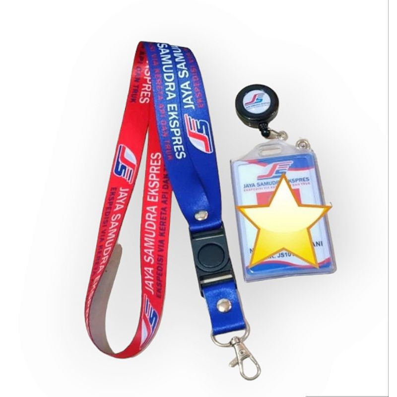 

1 set id card + yoyo + tali / lanyard + holder custum