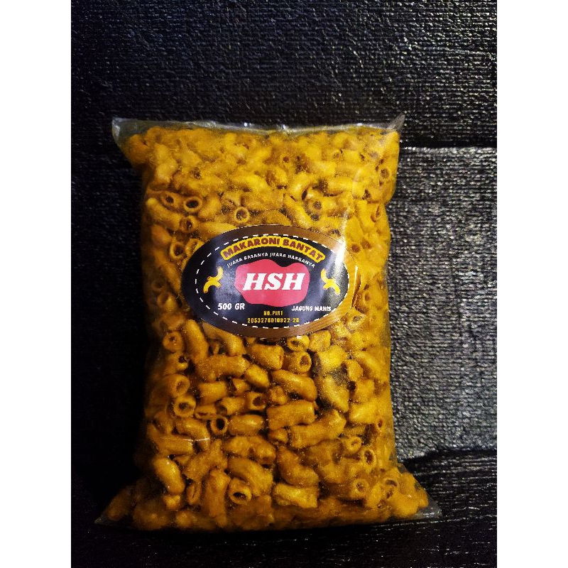 

(TERBARU) Makaroni Bantat HSH JAGUNG MANIS 500 GRAM