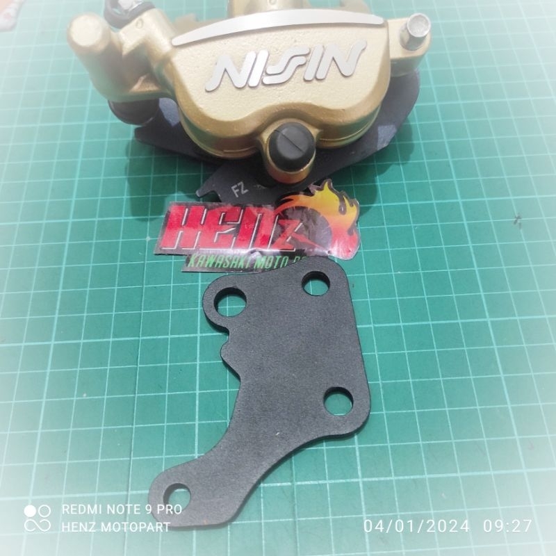 bracket pangkon cakram rx king king old king lama kaliper nissin samurai ercb 2 piston disk 300mm 30