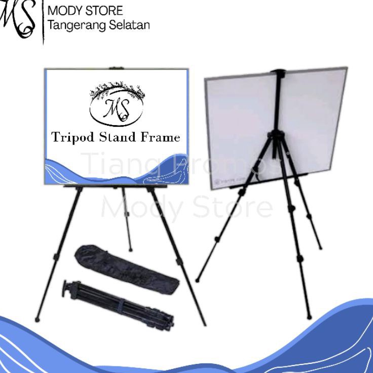 COD Stand Tripod Frame  stand frame foto wedding  standing frame besi