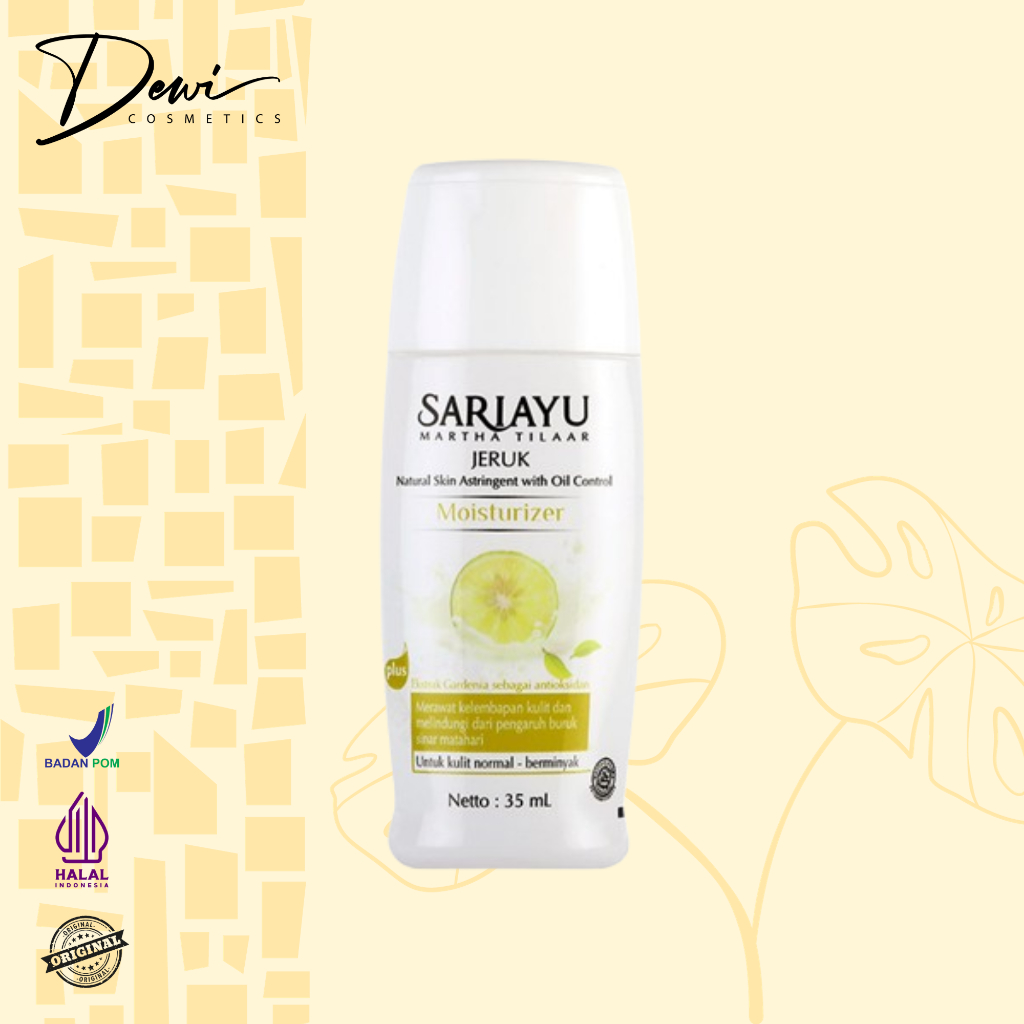 Sariayu Moisturizer 35 ml / Pelembab Wajah Sari Ayu