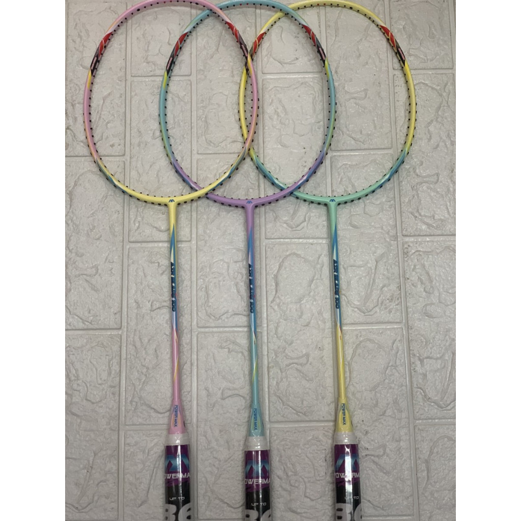 Raket Badminton POWER MAX NEW AIR BLADE 100 GRIP 4U G6 MAX 36 LBS