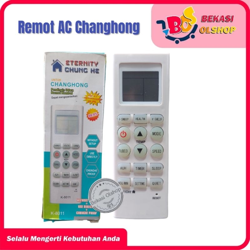 Remot AC UNIVERSAL SEMUA MERK AC / Multi Remot AC Changhong