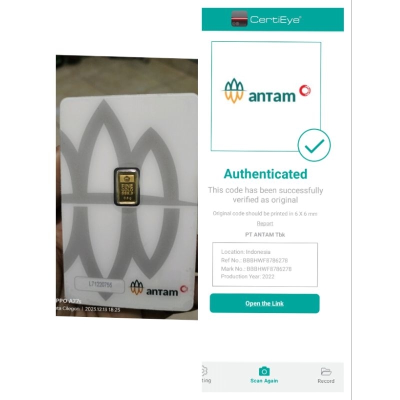 Antam 0.5 gram