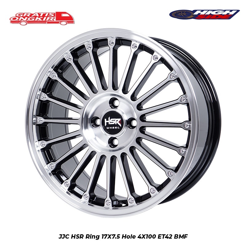 Hsr Jjc Velg Racing R17 Mobil Honda Jazz, Mobilio, Brio, Freed