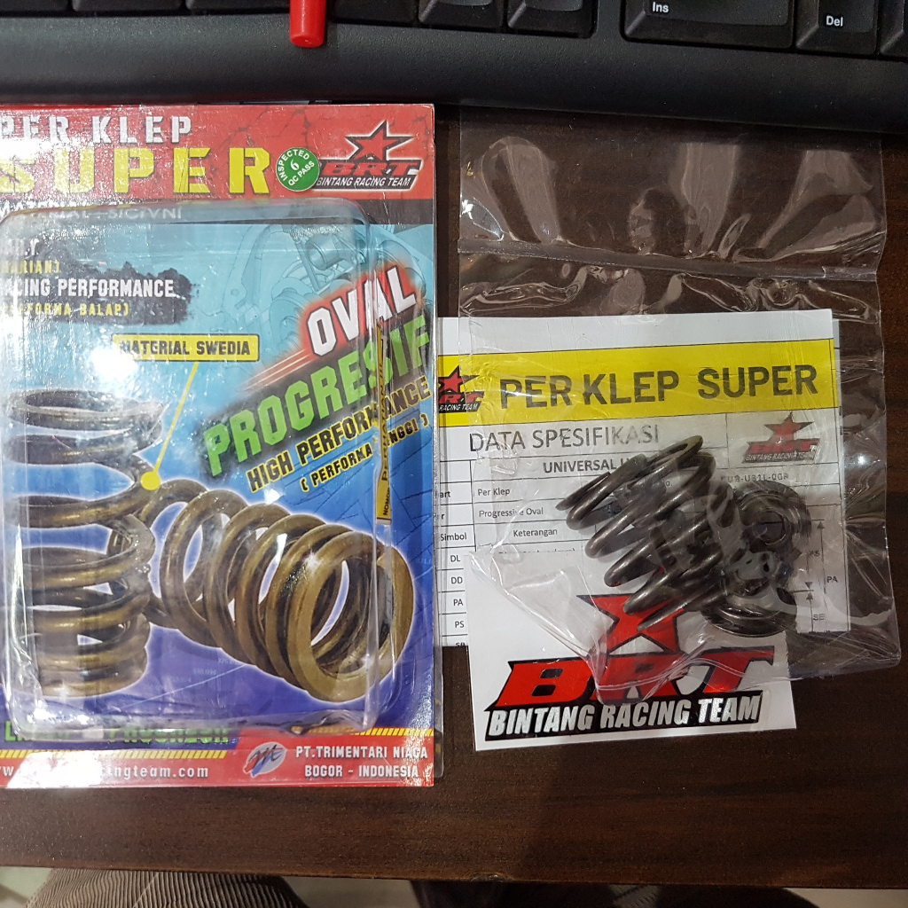 BIG PROMO PER KLEP CRF 150 BRT ORIGINAL ASLI