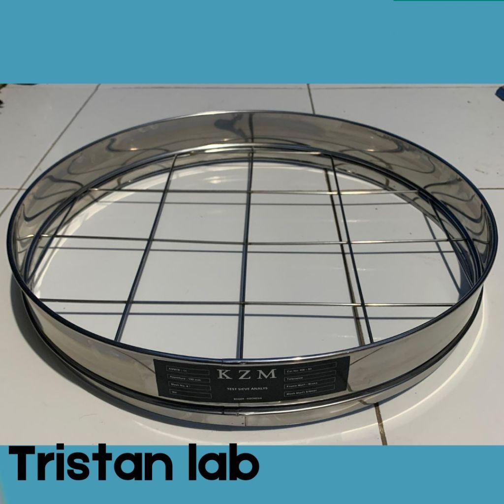 Ayakan Mesh Test Sieve Ayakan Mesh  4 inch (100 mm) Diameter 40cm
