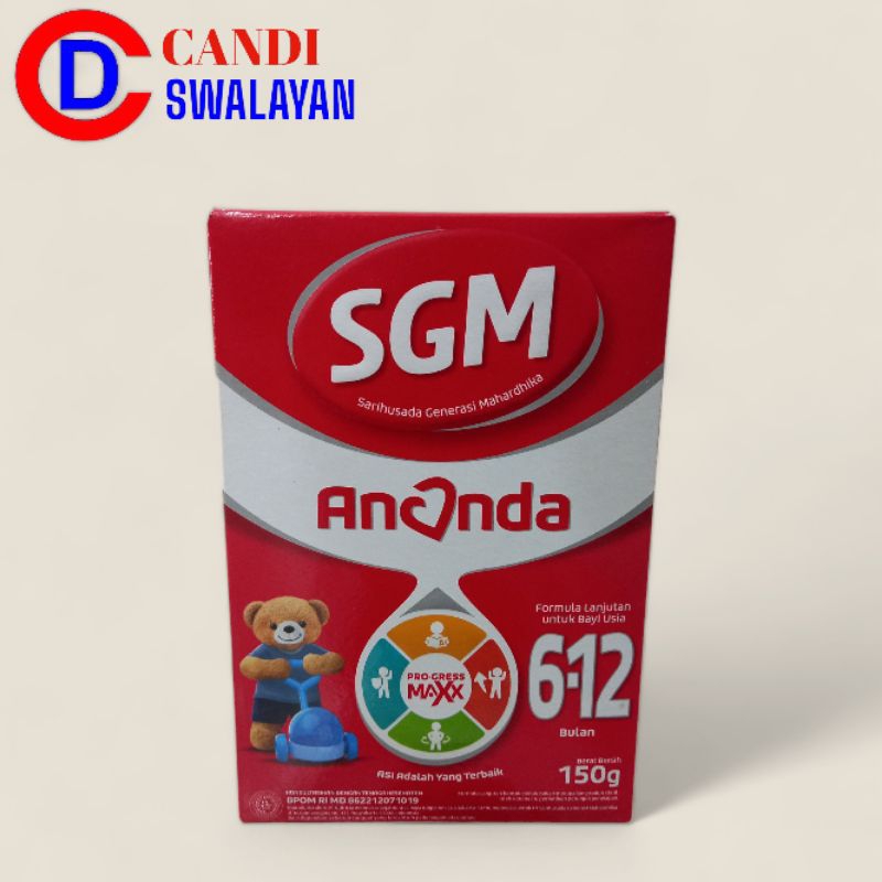 SGM Susu Bubuk Bayi 6-12 Bulan 150gr