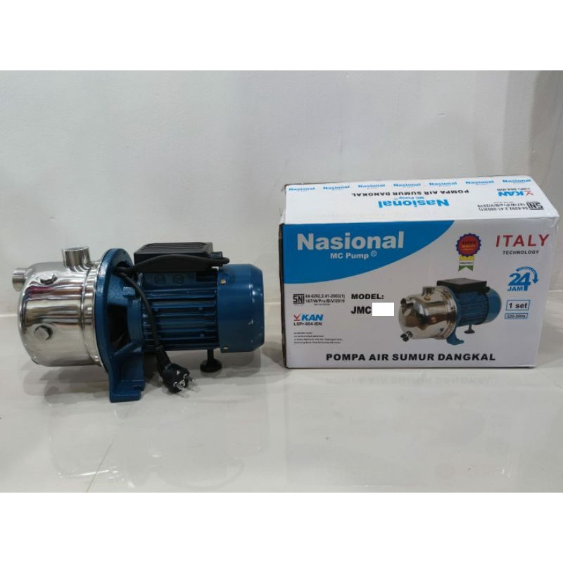 NASIONAL MC PUMP JMC 1 SEMI JET STAINLESS 100 A / SEMI JET NASIONAL MC PUMP JMC 1SS