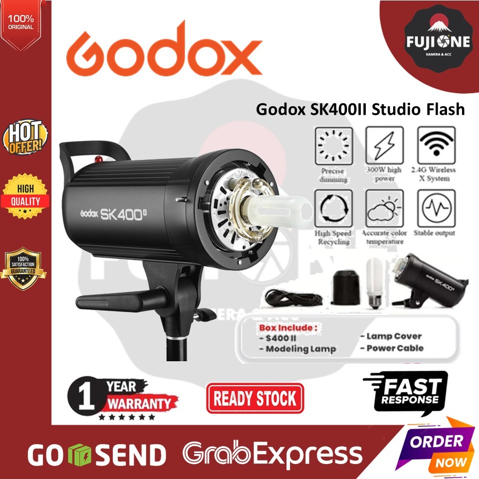 Godox SK400II Studio Flash | Godox SK400 II SK 400 II SK 400II