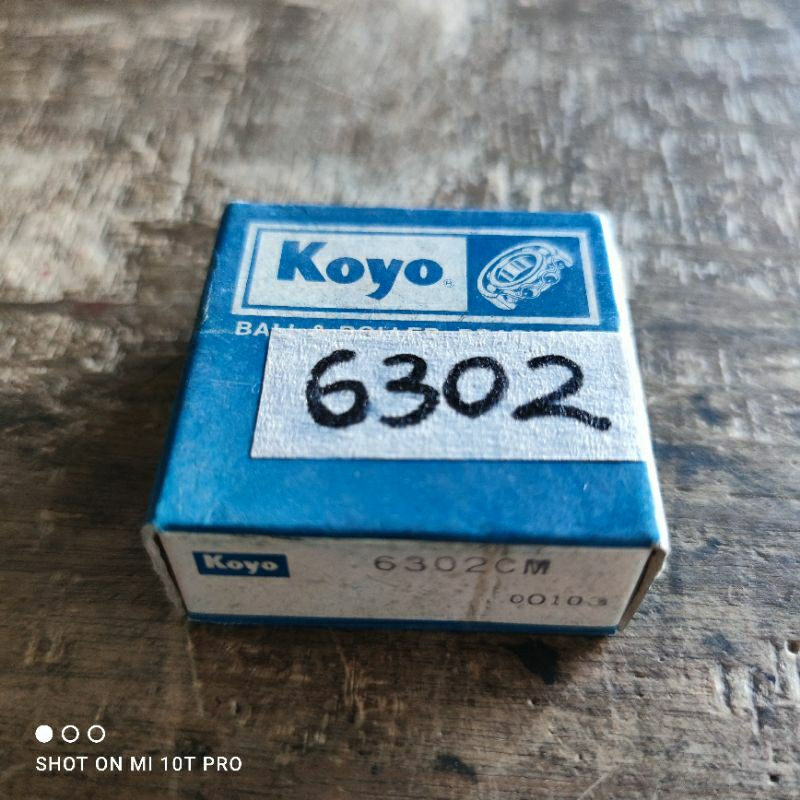 Bearing Laker 6302 Original Koyo Japan