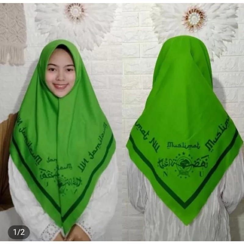 HIJAB MUSLIMAT LIST//KERUDUNG SEGI EMPAT MUSLIMAT//MUSLIMAT VARIAN WARNA//BESTSELLER