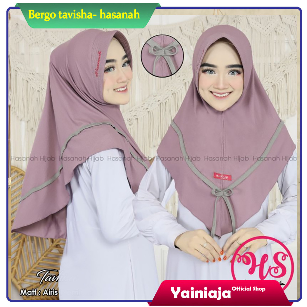 Hijab Bergo Tavisha Ori by Hasanah Hijab
