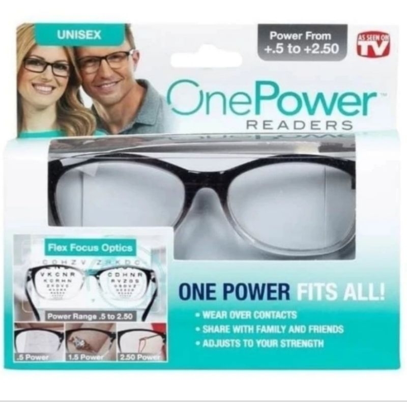 Kacamata Auto Focus One Power Plus / Kacamata Baca Fokus Otomatis