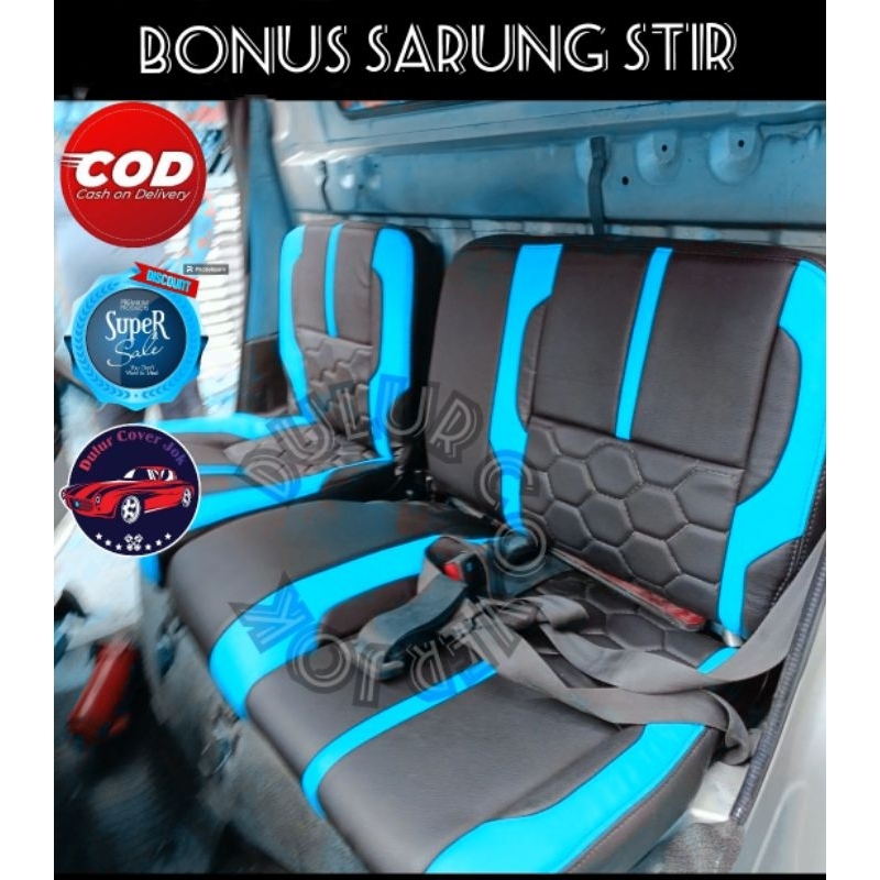 lapis jok mobil grand max pick up - new carry - l300 - DFSK - APV Mega carry - sarung jok mobil Gran