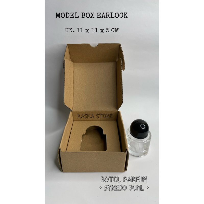 

Kardus Karton Uk. 11 x 11 x 5 Cm Model DieCut (Parfume BYREDO 30 ML)
