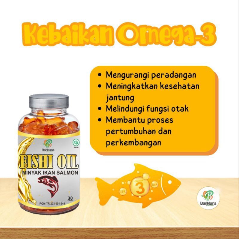 Fish Oil Ikan Salmon Omega 3