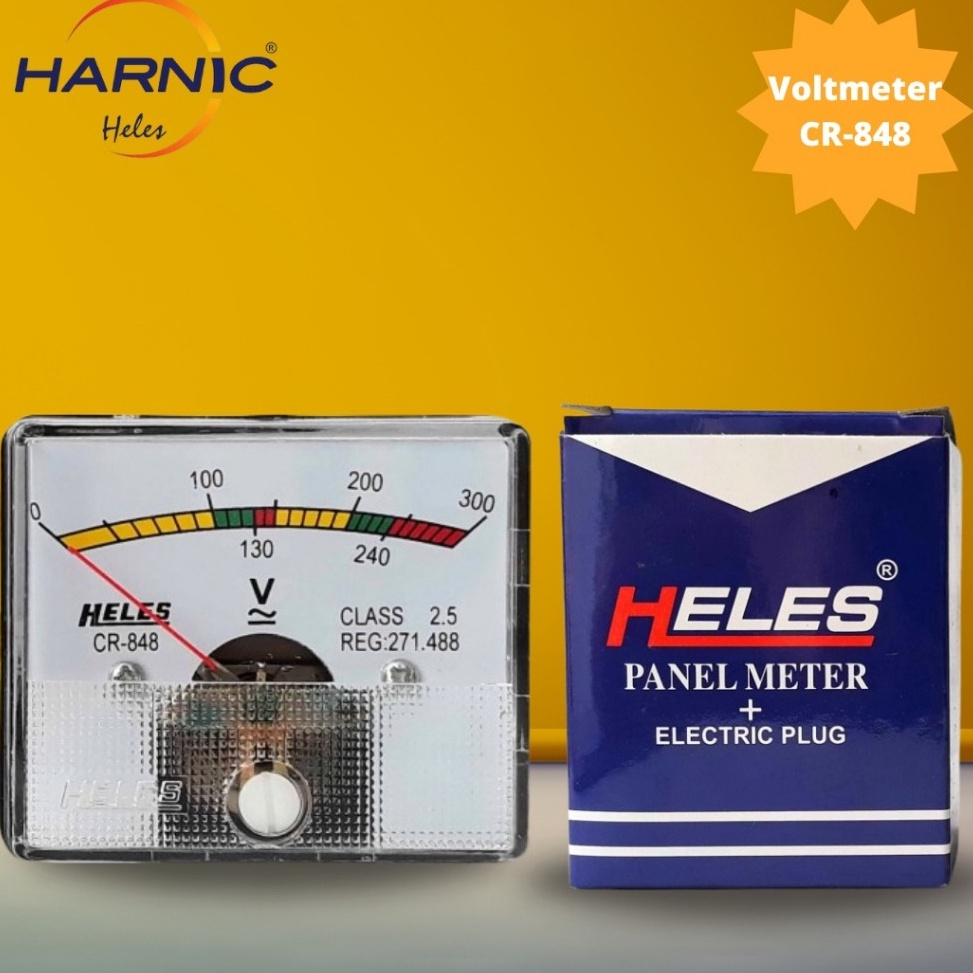 KUI Voltmeter Colok CR 848 HELES
