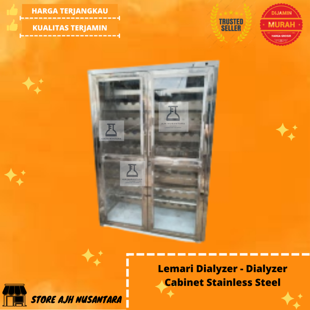 Lemari Dialyzer - Dialyzer Cabinet Stainless Steel