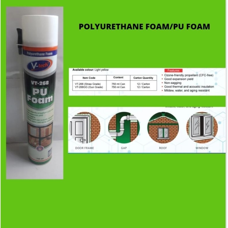PU FOAM SPRAY /POLYURETHANE FOAM