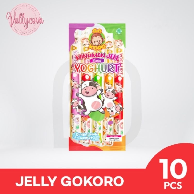 

Gokoro Minuman Jeli Rasa Yoghurt 1 Pak / 10 Pcs Harga Grosir