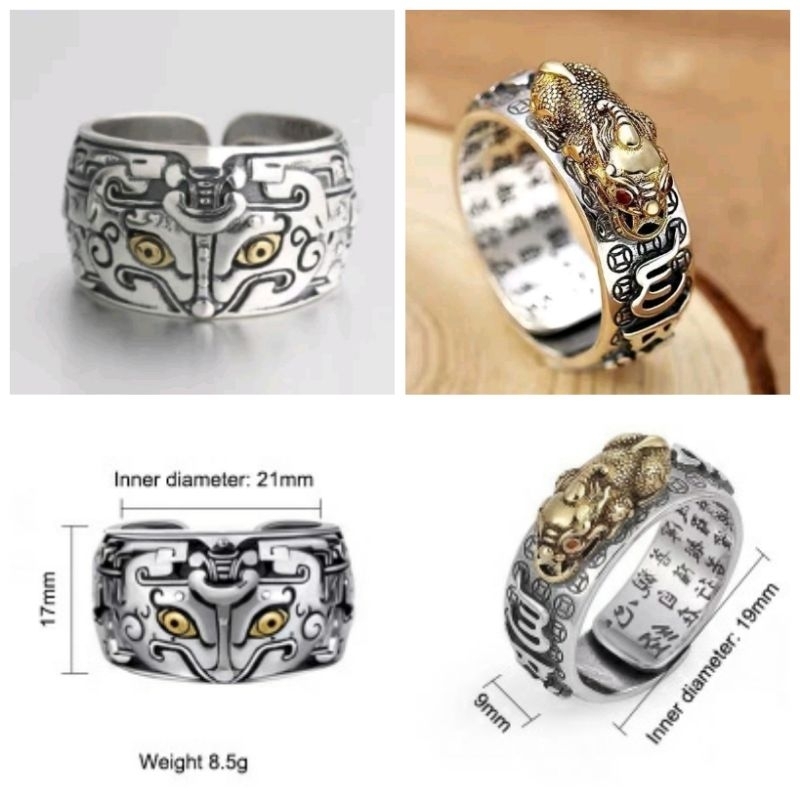 CINCIN KEBERUNTUNGAN CINCIN PIXIU PRIA WANITA