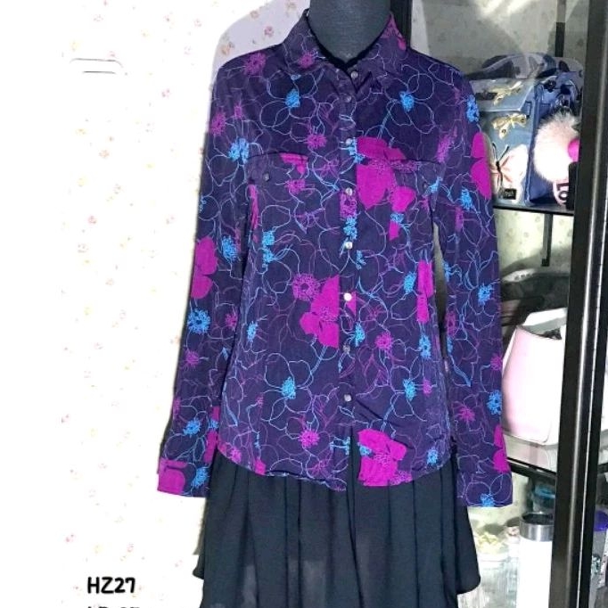20-Blouse Kemeja Wanita Premium (LD 100| P 67)