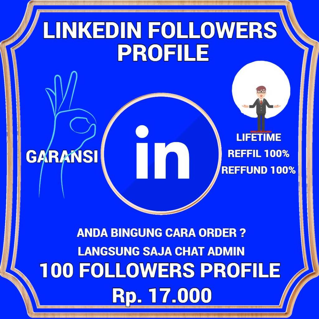 Linkedin follower for profile only