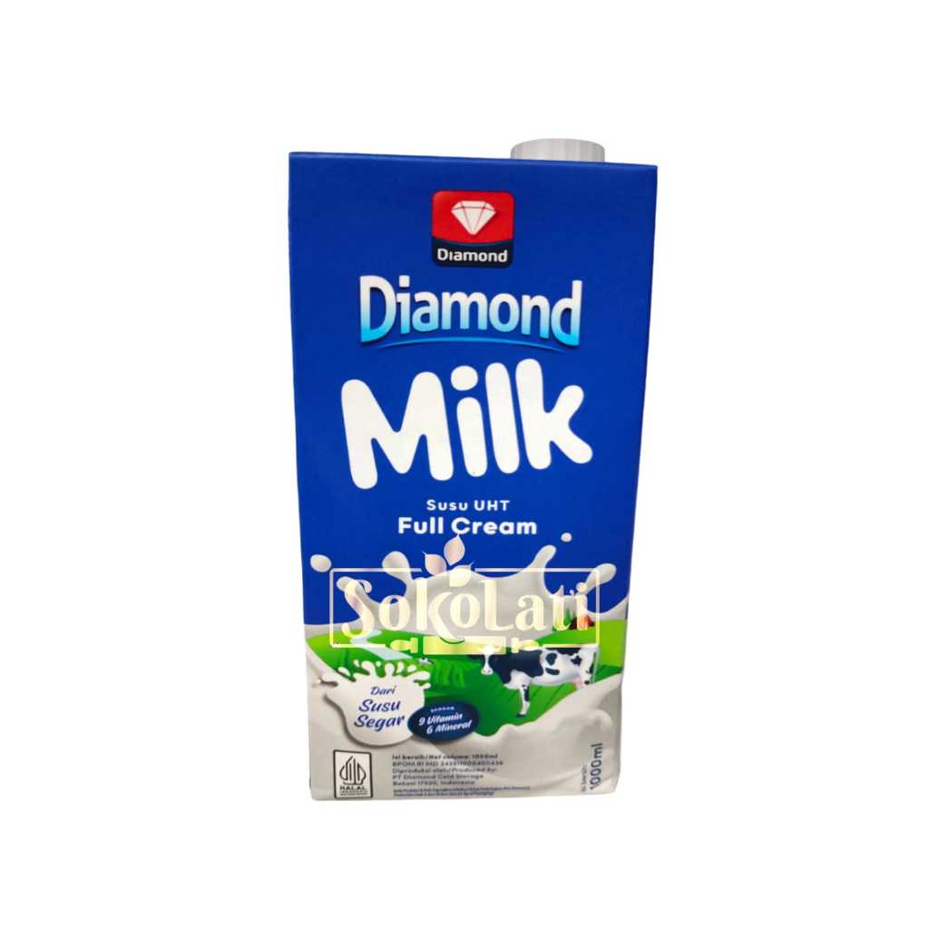 

Diamond Susu UHT Full Cream 1lt