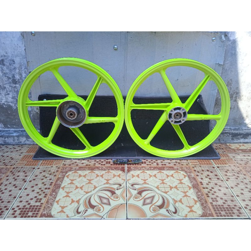 velg original TMT Thailand Suzuki satria 2 Tak Shogun 110 Tornado