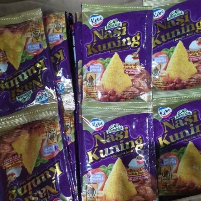 

KOBE BUMBU NASI KUNING
